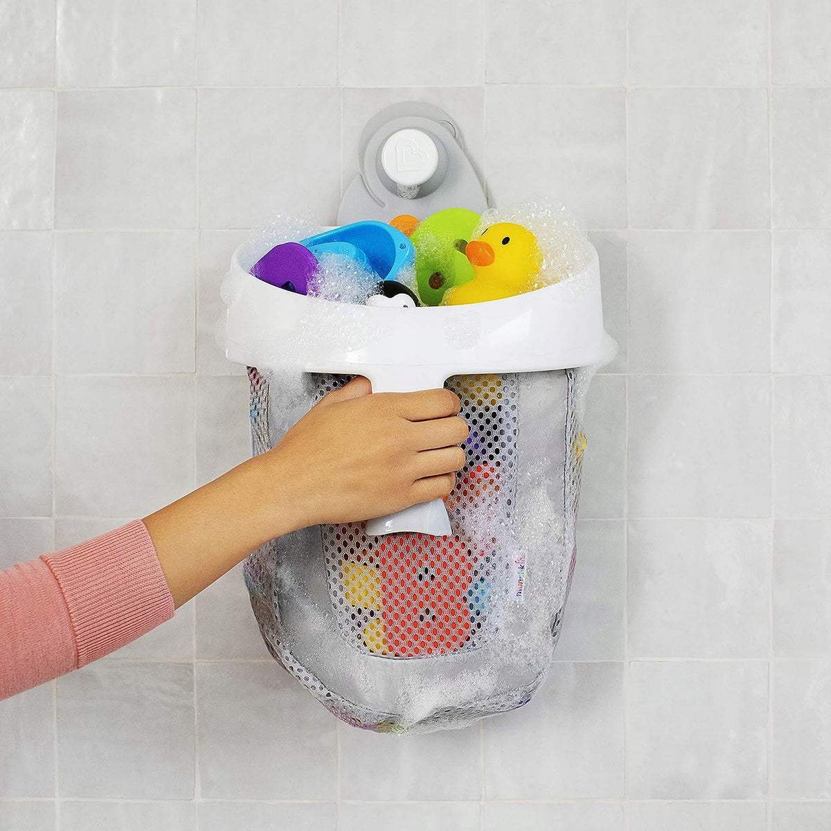 MUNCHKIN Super Scoop netorganizer voor badspeelgoed