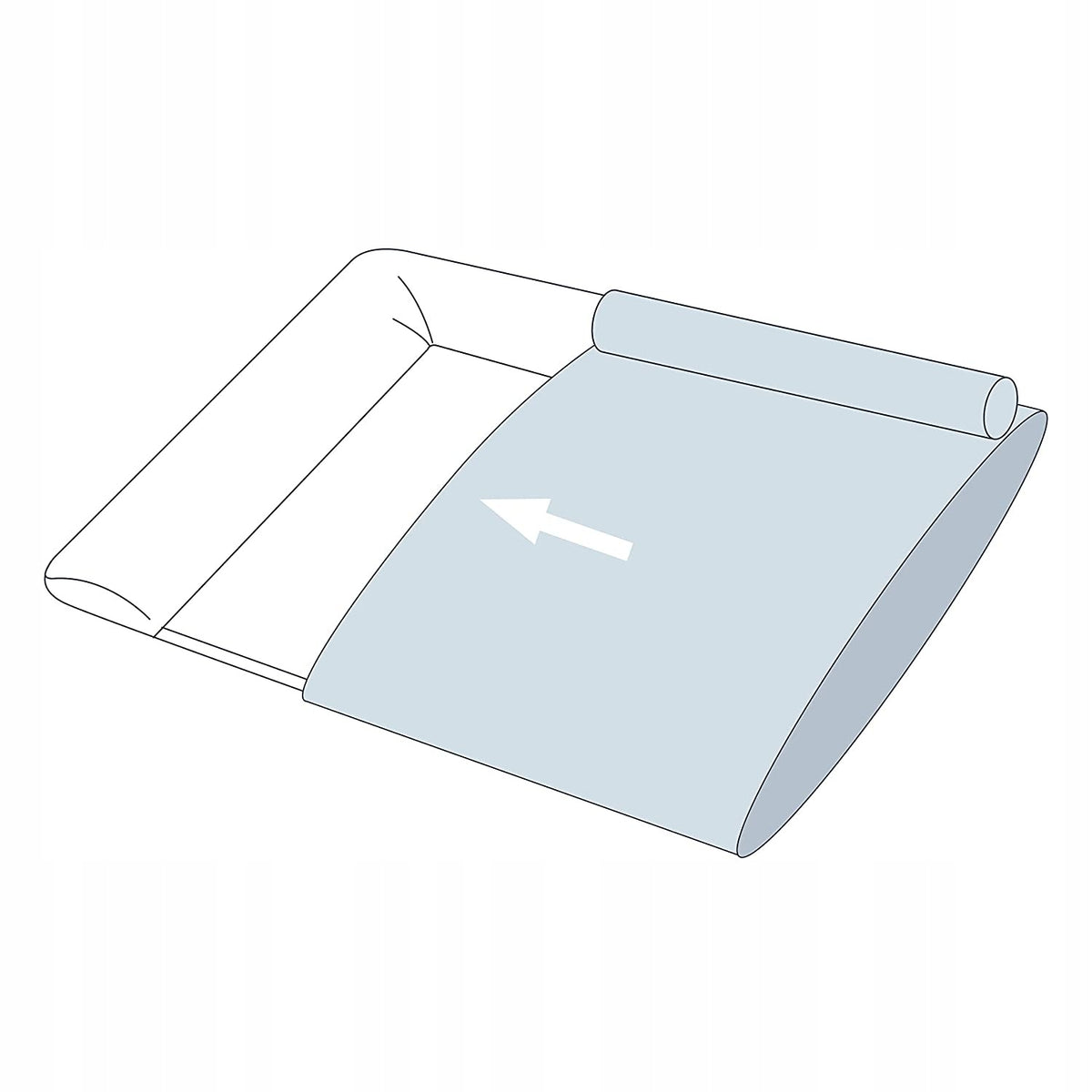 JULIUS ZOLLNER housse pour matelas à langer 75x85