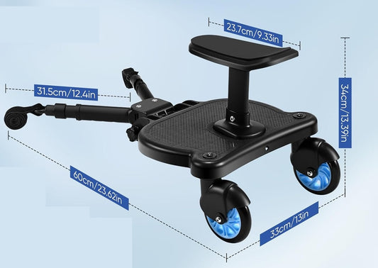 Plataforma universal para portabebés con capacidad de carga de 25 kg