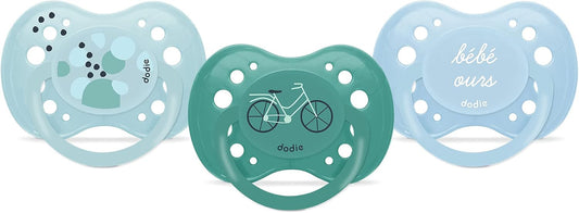 DODIE anatomischer Schnuller 18m+ Bébé Ours x3