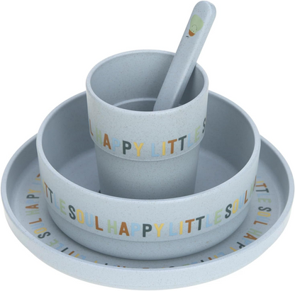 LÄSSIG melaminmentes edénykészlet Happy Fruits Lemon