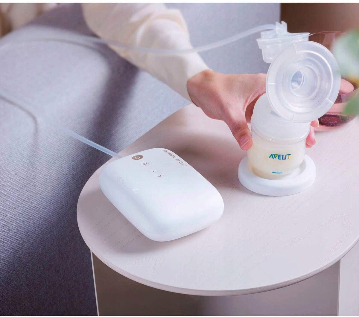 PHILIPS AVENT SCF396/31 Pompă de sân electrică cu accesorii