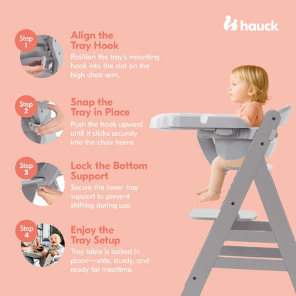 HAUCK additional tray for Alpha+ and Beta+ highchairs