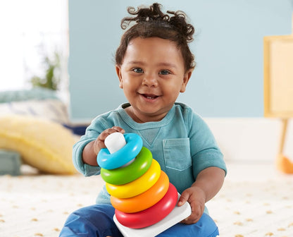 FISHER-PRICE Rock-a-Stack piramide 5 ringen 21 cm