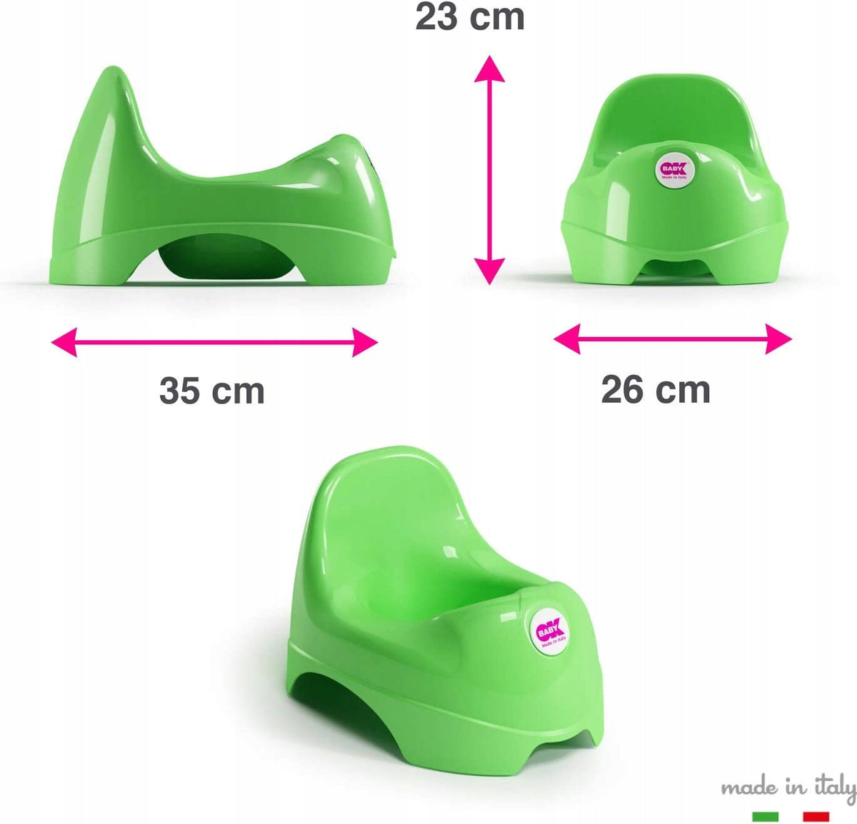 OKBABY pot 18 m+ blanc