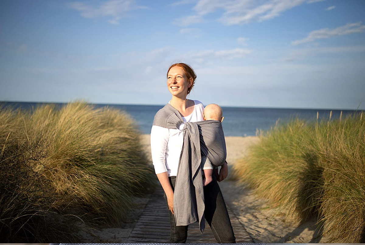 AMAZONA ring sling baby carrier