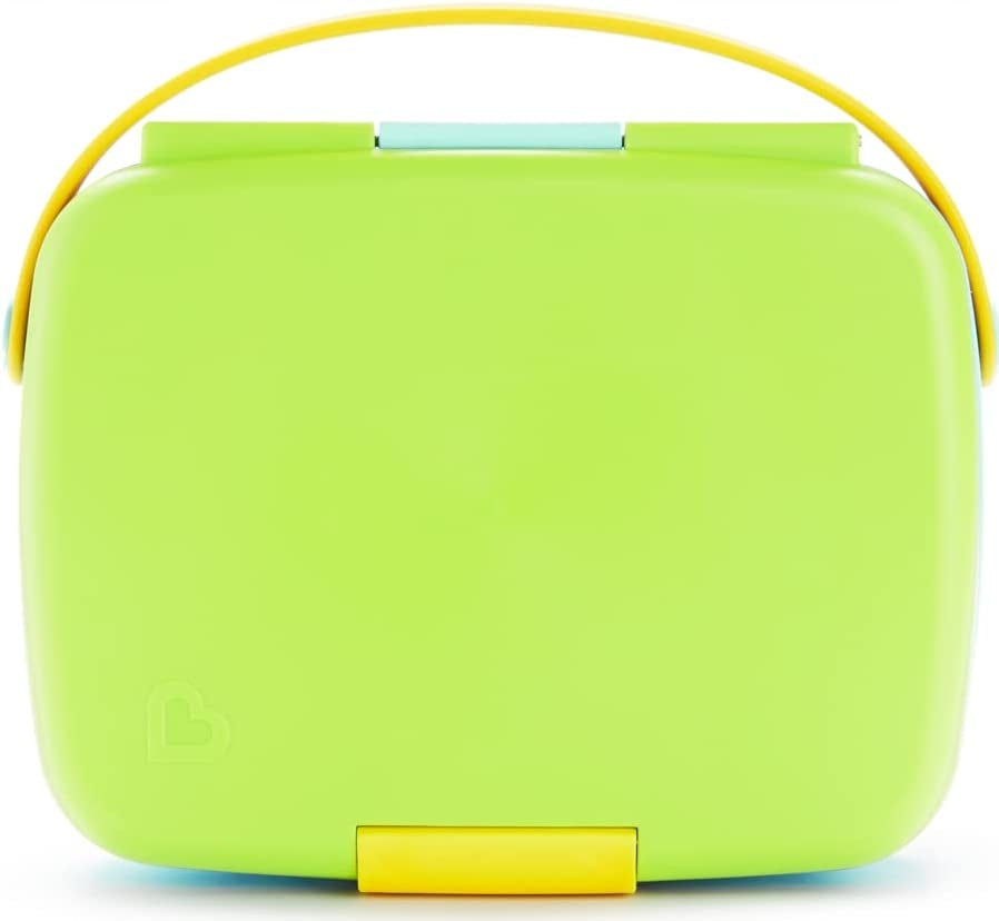 MUNCHKIN Bento Box cutie de prânz + tacâmuri, 5 compartimente