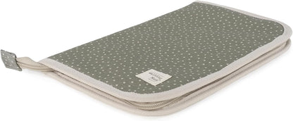 WALKING MUM Topito Poppy Moss etui na dokumenty na książeczkę zdrowia i dokumenty dziecka, zamykane etui z przegródkami