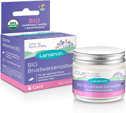 LANSINOH BIO brystvortesalve til mødre 60ml