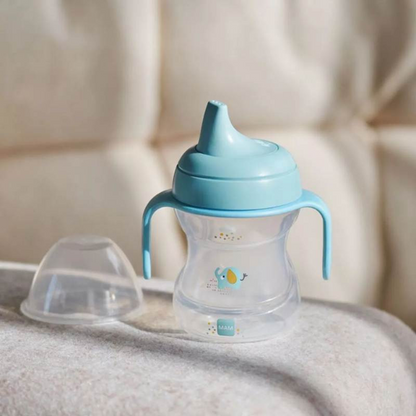 MAM Learn To Drink Cup csőrös itatópohár, szivárgásmentes, 190 ml, 6 hónap+