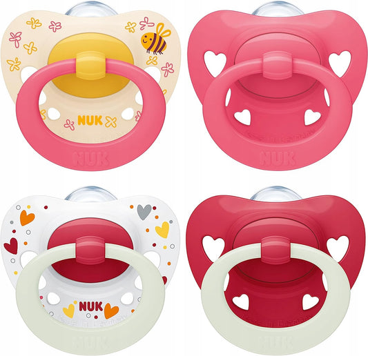 NUK SIGNATURE DAY&NIGHT Schnuller x4 18-36 Monate