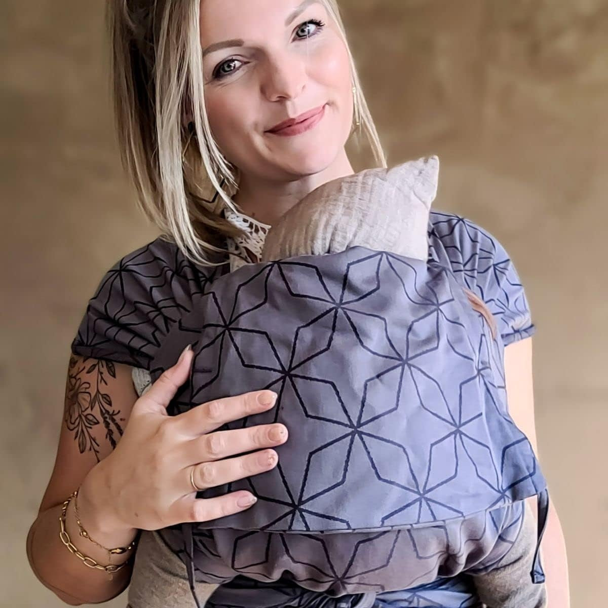 HOPPEDIZ hop-tye porte-bébé ergonomique 0-30 mois