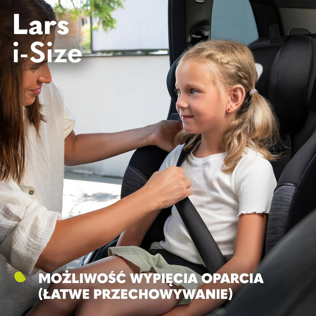 LIONELO Lars i-Size fotelik samochodowy gr.2 i 3