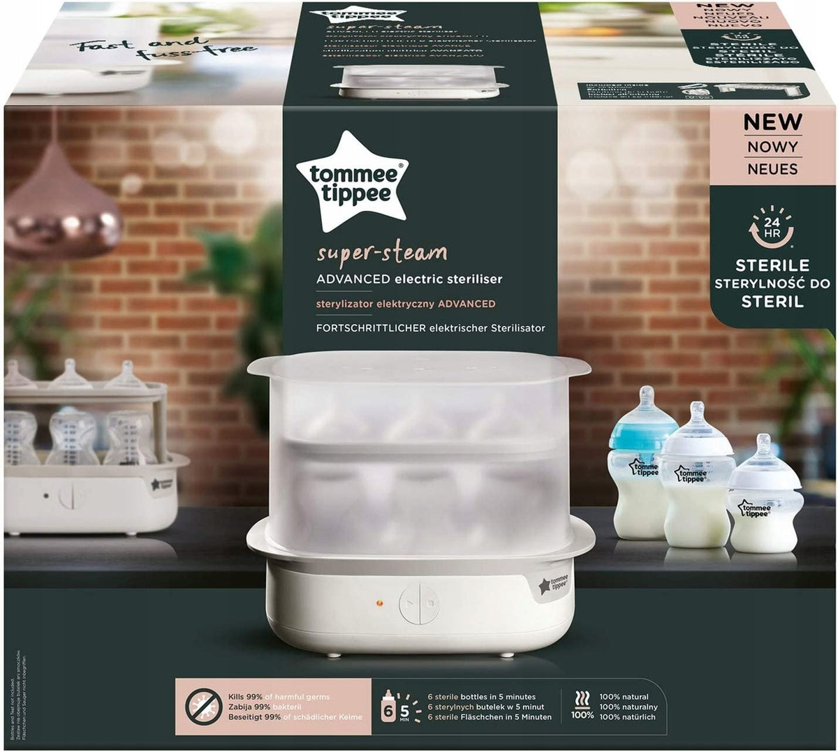 TOMMEE TIPPEE elektrische stoomsterilisator