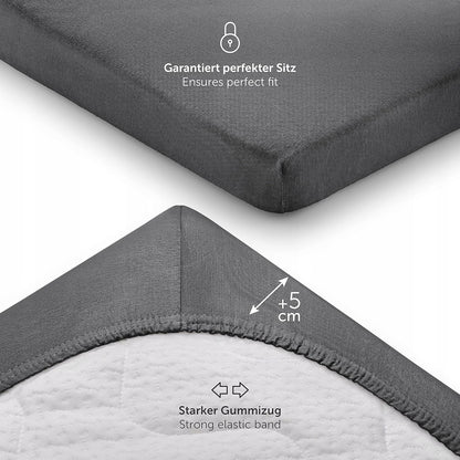 LALENI fitted sheet with elastic x2