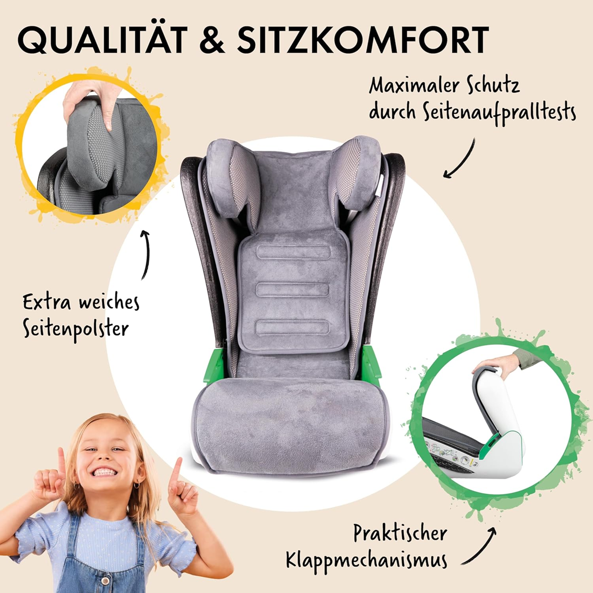 WALSER Noemi autostol 3-8 år