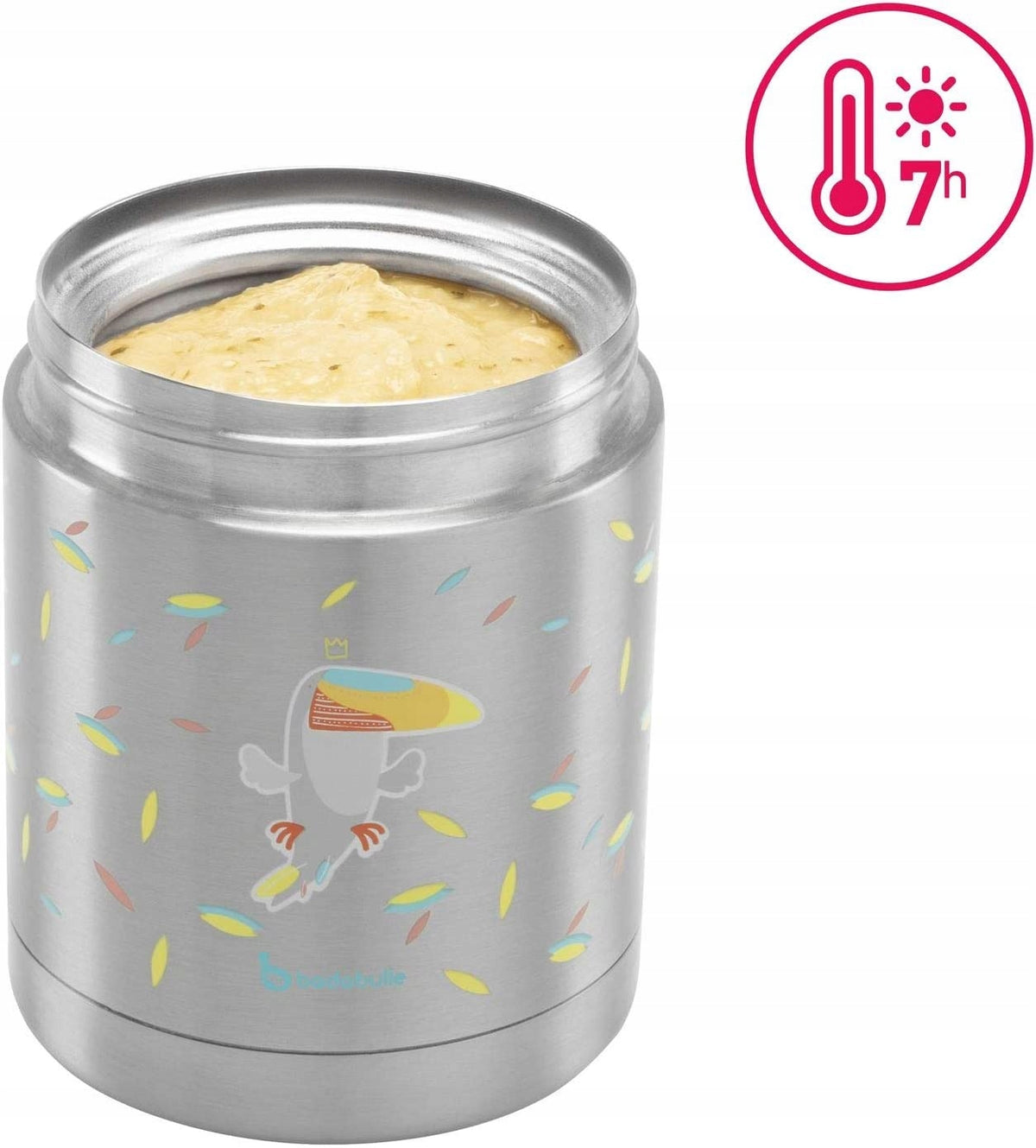 BADABULLE roestvrijstalen thermoskan 350 ml