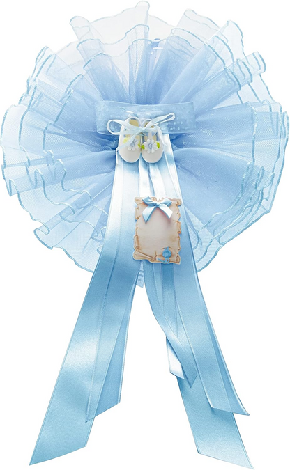 MARELI children's shoesbaby bowbluewidth 32 cmmaterial ceramic, tulle, satinpost-show conditionVisually the