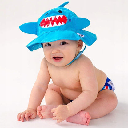 ZOOCCHINI couche de bain + chapeau 3-6 mois