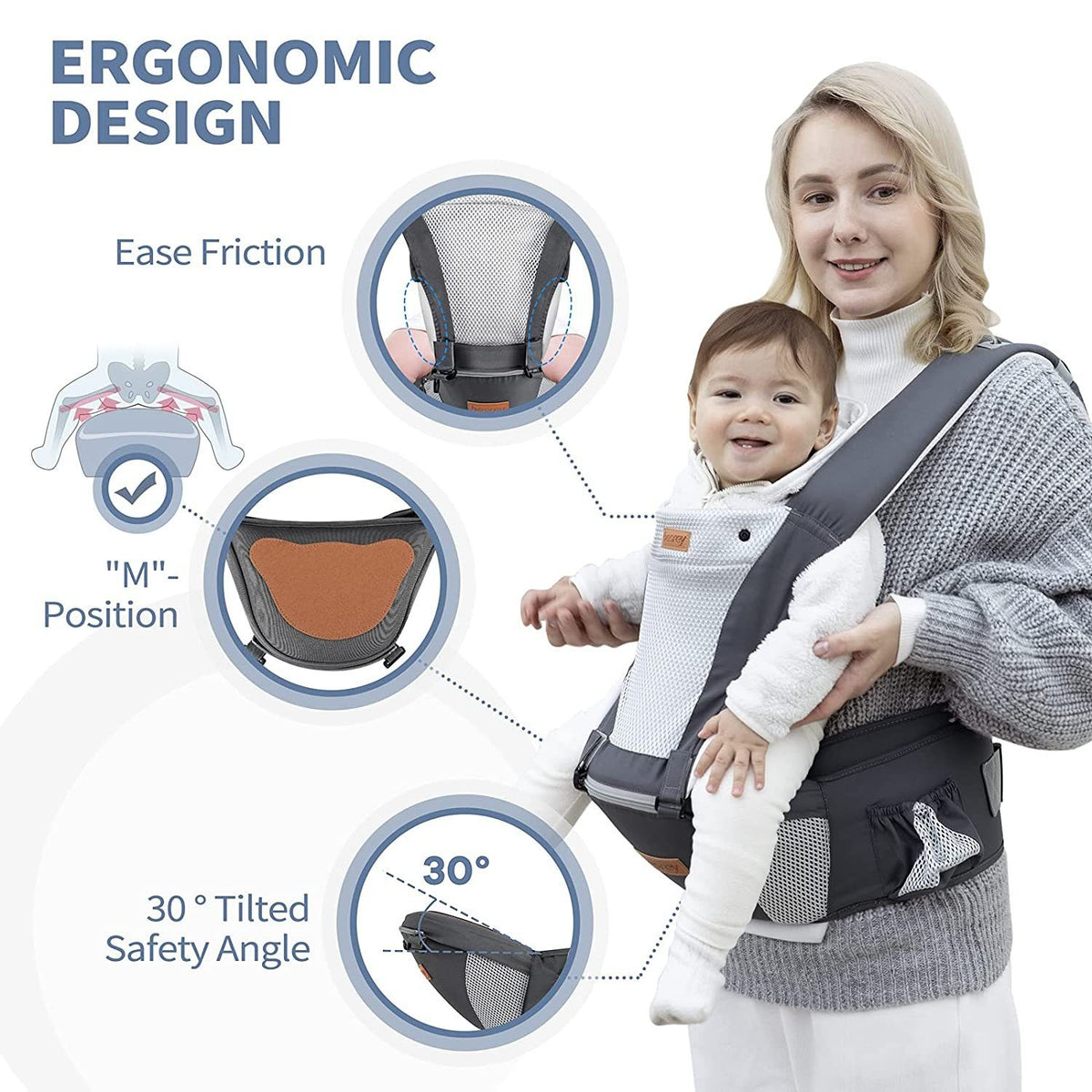 BESREYergonomic carriercolour as on first photo3.5 kg - 11kgnew condition