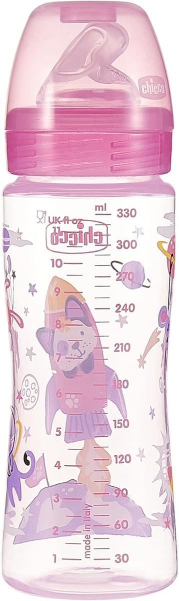 CHICCO butelka Well Being 4m+ 330ml