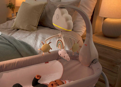 FISHER-PRICE HBP40 carousel with noise sensor and night light