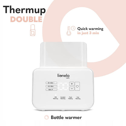 LIONELO THERMUP DOUBLE bottle and sippy cup warmer