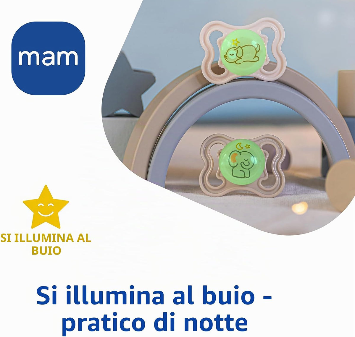 MAM SUPREME sutter i silikone 0-6 mdr.