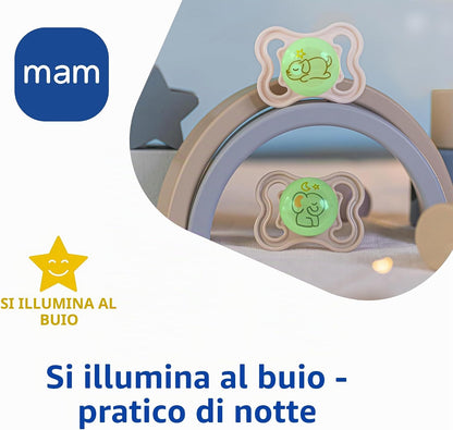 MAM SUPREME sutter i silikone 0-6 mdr.