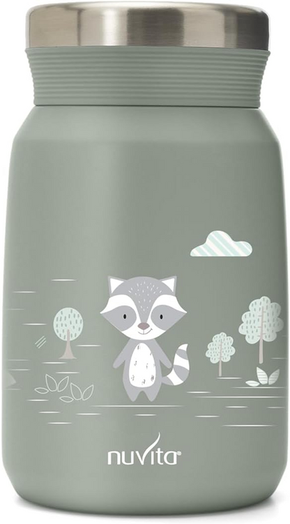 NUVITA 4472 madtermos i rustfrit stål 500 ml 6 m+