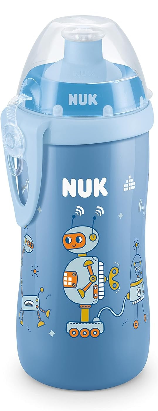 NUK Junior Cup biberon 18 m+ cu tetină push-pull 300 ml