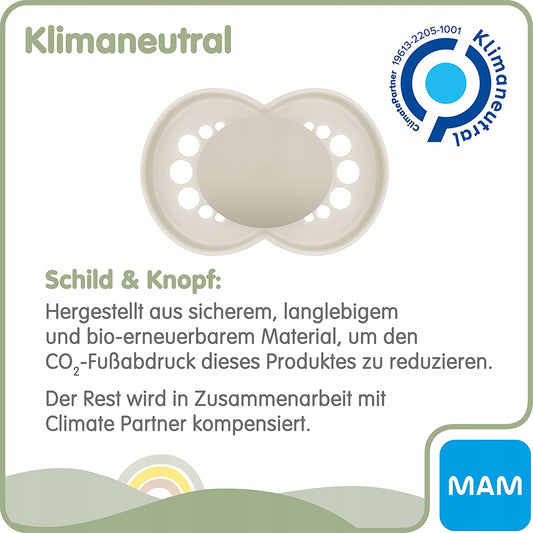 MAM ORIGINAL PURE Schnuller x2 16M+