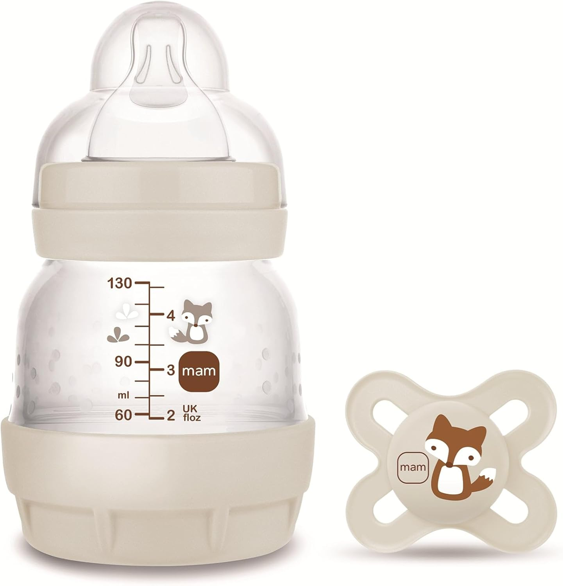 MAM Easy Start butelka antykolkowa 130ml + smoczek