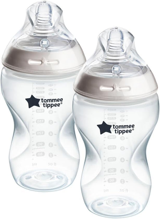 TOMMEE TIPPEE Natural Start butelka 340ml ANTI-COLIC 3msc+ – nowy – zdjęcie 1
