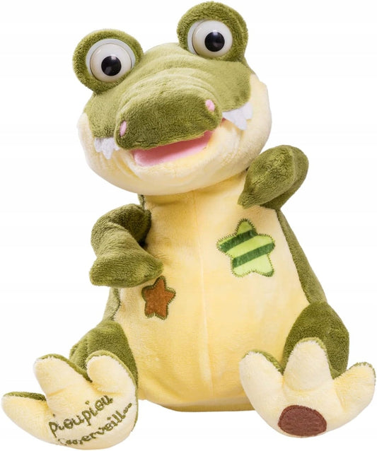 PIOUPIOU ET MERVEILLES interaktív Paulo Le Croco 29 cm táncol és énekel