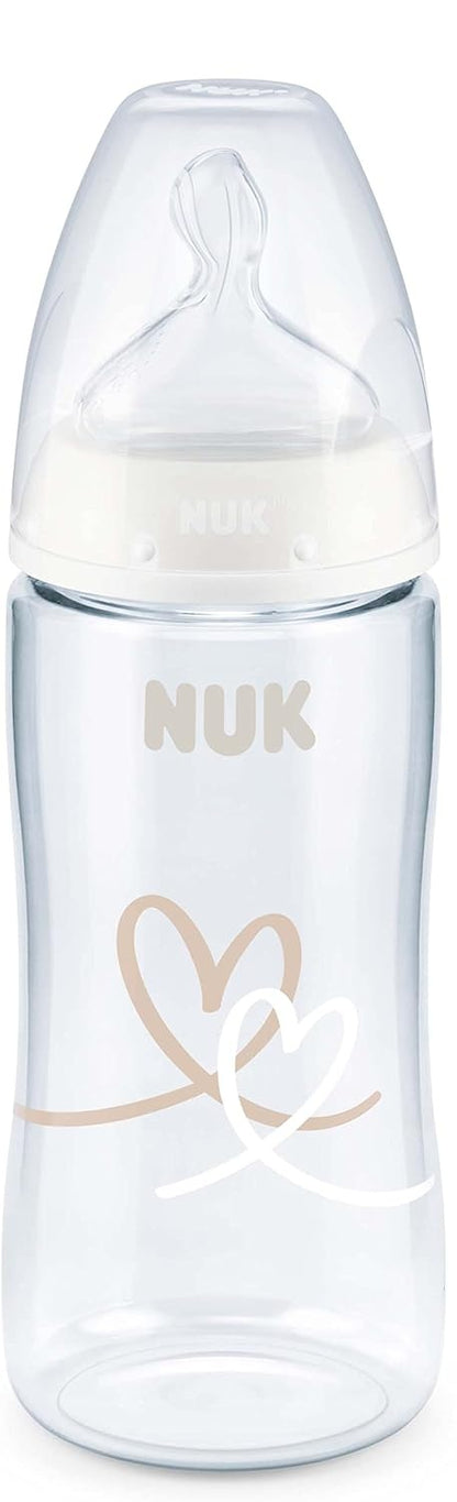 NUK First Choice+ butelka 300 ml smoczek M średni przepływ 0-6 m SERCA