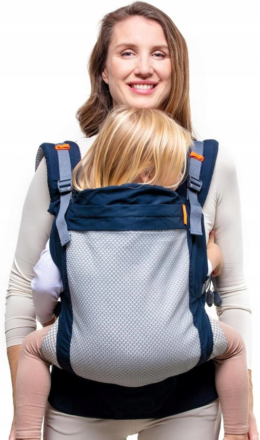 BECO TODDLER nosidełko klamrowe 9-27kg mesh 3d