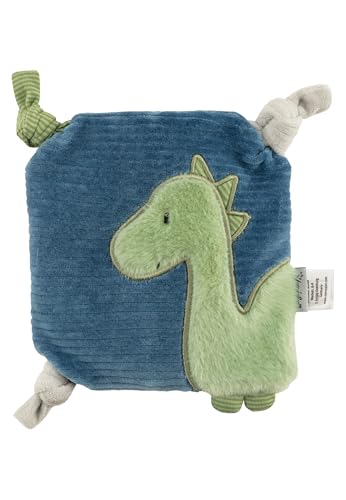 Sterntaler Dino Rexi pude med havrefyld, blå 17x17cm