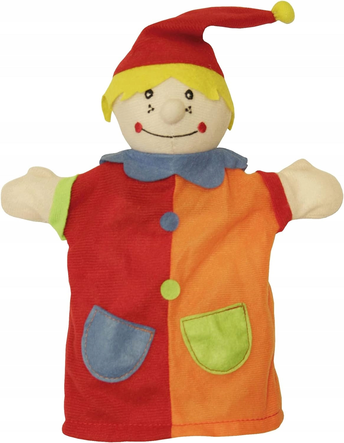 ROBA păpușă de pluș tip marionetă pentru jocuri de rol KASPER 27 cm
