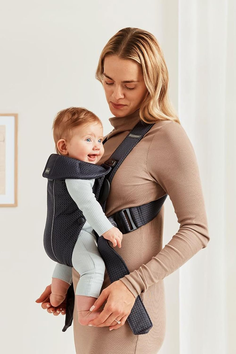 BABYBJORN MINI ergonomisk bæresele 3-11kg AIRY MESH