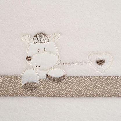 INTERBABY set of fleece bedding covers
