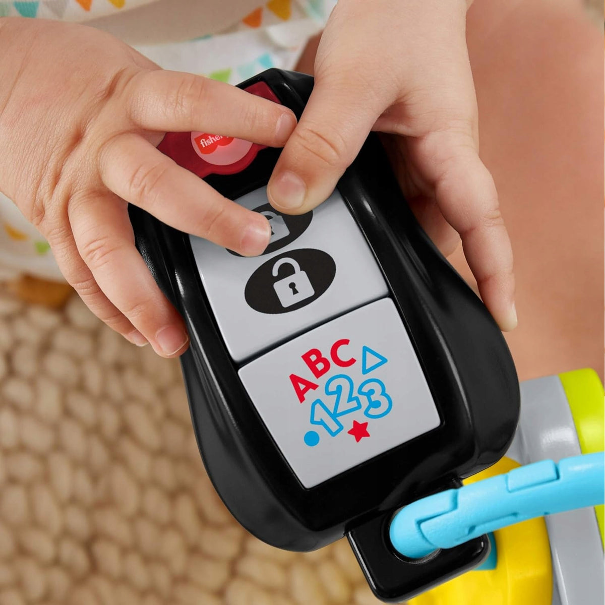 FISHER-PRICE chei auto interactive cu breloc J. GERMANĂ