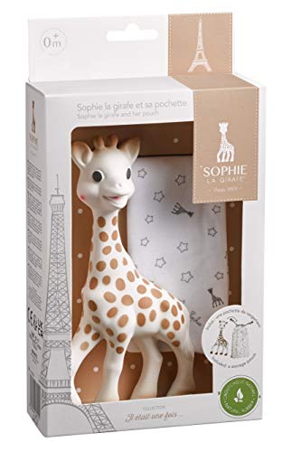 Sophie la Giraffe rágóka + tárolózsák