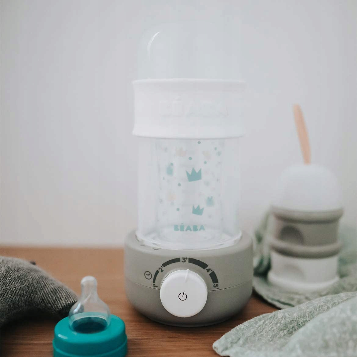 BEABA Baby Second încălzitor cu aburi, sterilizator