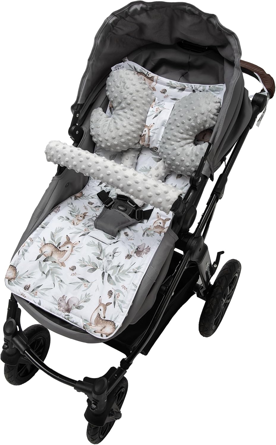 MEDI PARTNERS coussin pour poussette papillon + protège-harnais