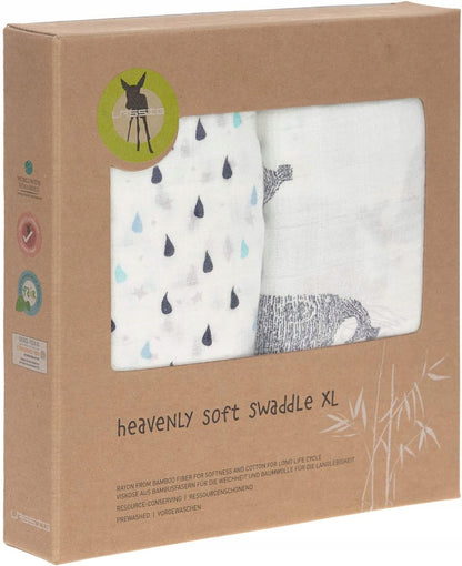 LASSIG langes en bambou 120x120 baleine