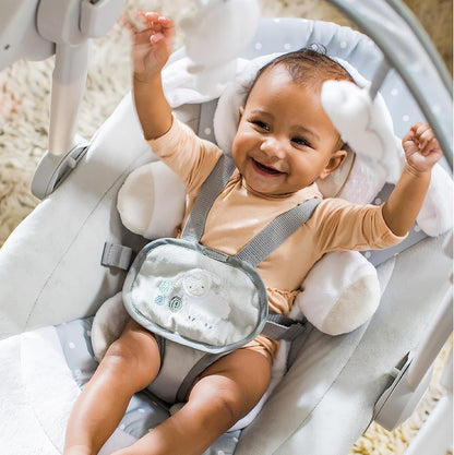 INGENUITY Comfort2GO transat SONS VIBRATIONS Câlin Agneau "O"