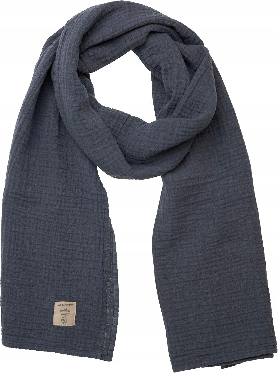 LASSIG écharpe d’allaitement en mousseline 70 x 230