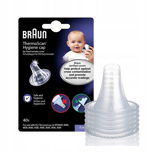 BRAUN LF20 nakładki ochronne do termometru dousznego Thermoscan 20 sztuk