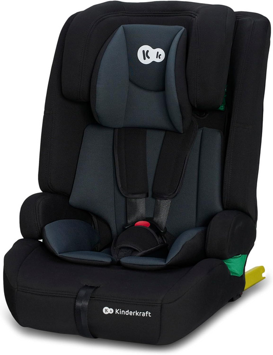 KINDERKRAFT SAFETY FIX 2 i-Size fotelik samochodowy 9-36kg gr 1/2/3 ISOFIX